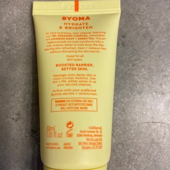 5/$20 *when bundled* Byoma Creamy Jelly Cleanser - Picture 2 of 2